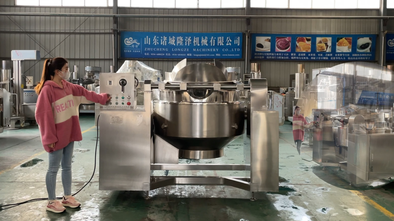 Vegetable Blanching Boiling Machine