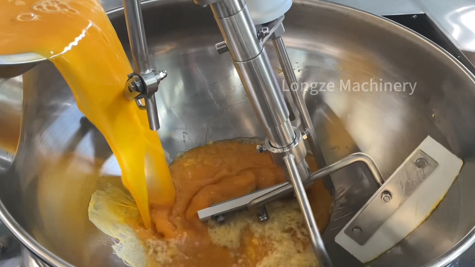 Automatic Planetary Cooking Mixing Machine for Fried Eggs
